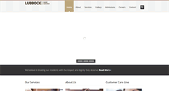 Desktop Screenshot of lubbockcarecenter.com